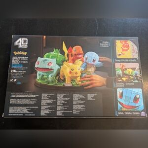 Pokemon Kanto region 3D puzzle Model Kit Brand New In Box